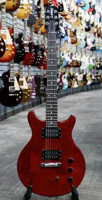 SLAMMER DC LP BLACK ELECTRIC IN RED 2